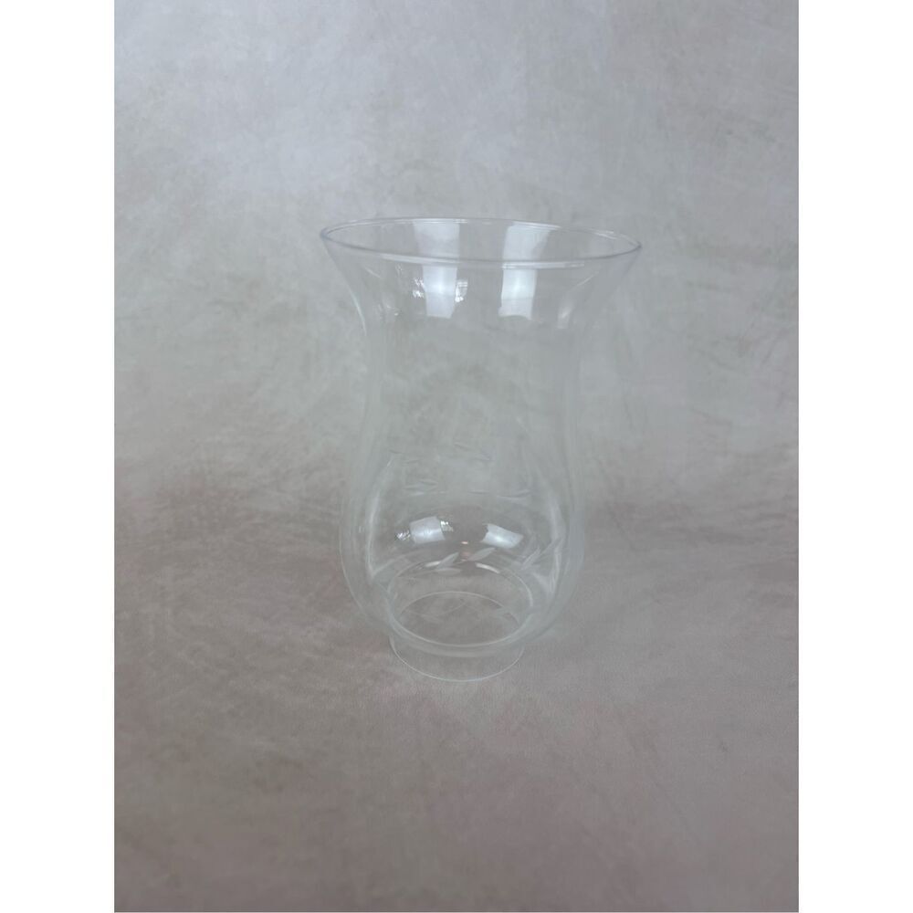 Vintage Clear Glass Heritage by Princess House Lamp Shade 6.5"